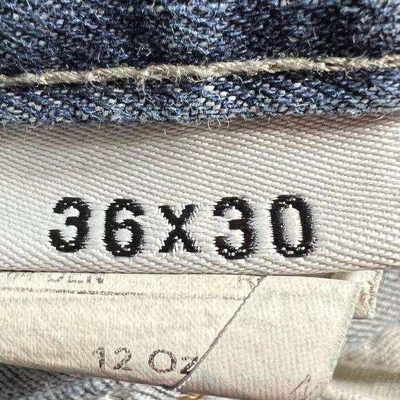 Crude FR Jeans Mens 36x30 Blue Denim Genesis Flame Resistant Work CAT 2 ATPV 13 - Picture 4 of 11